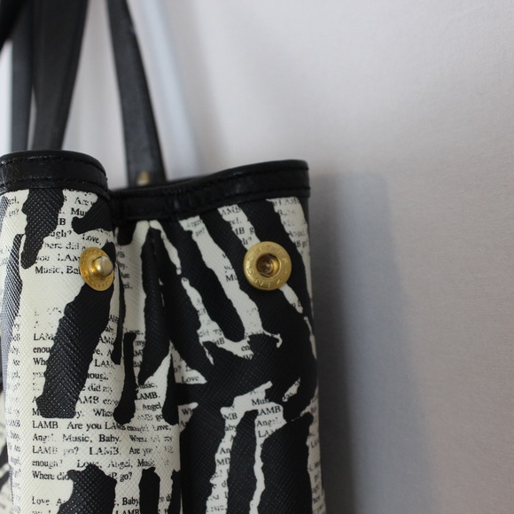 LAMB Gwen Stefani Williamsfield Zebra Purse Bag - Picture 7 of 8